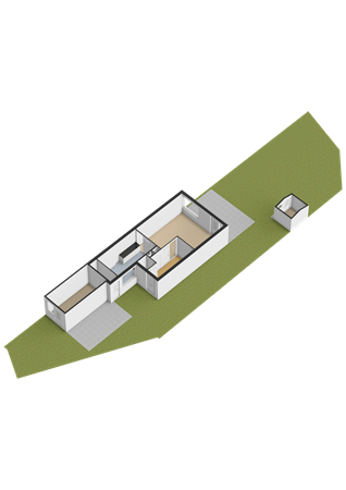 Floorplan - Mozartstraat 57, 3752 JS Bunschoten-Spakenburg